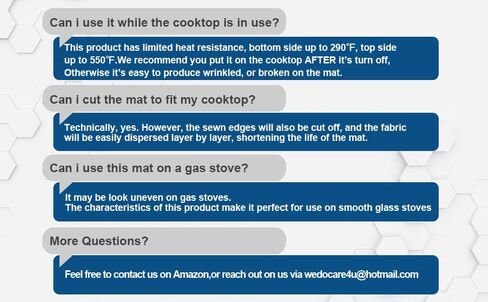 TYEMUI Heat Resistant Electric Glass Stovetop Cover, 28.5 x 20.5 inch for Stove Top, Protector Mat for 30 inch Glass/Ceramic Cooktop with Knobs, Black in Saudi Arabia