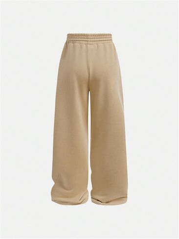 SOLY HUX Girl's Baggy Straight Leg Sweatpants High Waist Drawstring Casual Athletic Pants in Kuwait