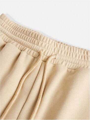 SOLY HUX Girl's Baggy Straight Leg Sweatpants High Waist Drawstring Casual Athletic Pants in Kuwait