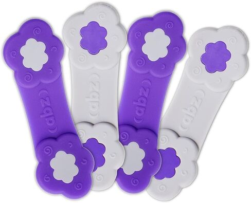 ABZ Pin Free Diaper Fasteners for Prefolds, Pre-Flats or Flat Diapers - 4 Pack in Saudi Arabia
