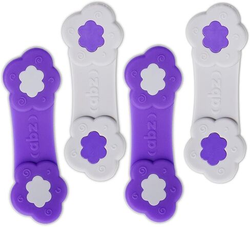 ABZ Pin Free Diaper Fasteners for Prefolds, Pre-Flats or Flat Diapers - 4 Pack in Saudi Arabia