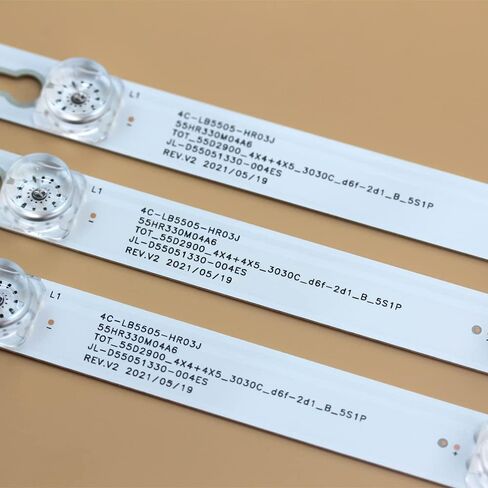 55S401 55S405 55S403 TOT_55D2900 LED شريط إضاءة خلفي قطعة غيار للتلفزيون 55 بوصة 55US57 55U6700C 55HR330M04B6 55HR330M04A6 B55A858U L55F3800A B55A658U D55051330 L55E5 800A 4C-LB5505 in Saudi Arabia