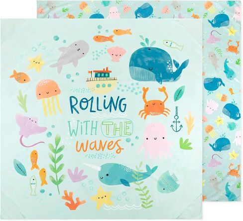 Bumkins Throw Blanket Towel, Baby Toddler and Kids, Travel, Beach, Picnic, Outdoor Indoor Play, Soft, Lightweight, Microfiber Resists Sand and Debris, Reversible, 58in x 58in – Hello Kitty in Saudi Arabia