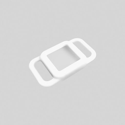 Geiomoo Silicone Case for Tile Mate 2024, Tile Mate 2022, Tile Mate 2020, Cover for Tracker Anti-Scratch, Holder Protect Finder Tag for Dog, Cat, Pets (White) in Saudi Arabia