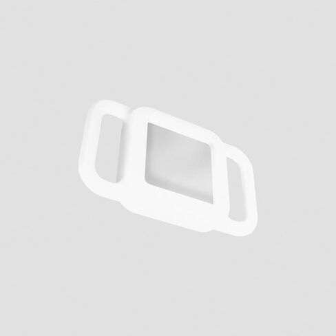 Geiomoo Silicone Case for Tile Mate 2024, Tile Mate 2022, Tile Mate 2020, Cover for Tracker Anti-Scratch, Holder Protect Finder Tag for Dog, Cat, Pets (White) in Saudi Arabia
