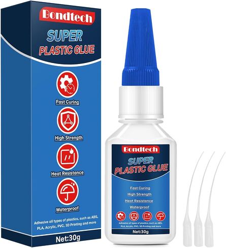 Super Glue 30 g*2, Superglue All Purpose, Instant Glue with Anti-Clog Cap, StronClear Superglue for Plastic, Glass, Ceramic, Metal, Wood, DIY, Precise Repair, Waterproof, Heat-Resistant in Saudi Arabia