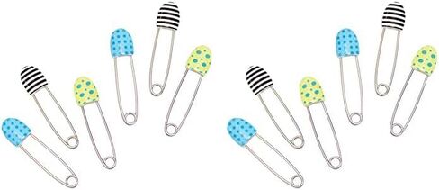 Sassy Sassy Decorative Diaper Pins 6 Count in Saudi Arabia