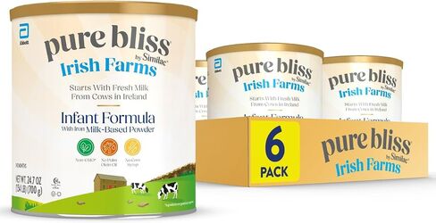 Pure Bliss by Similac Infant Formula, Gentle, Easy to Digest, Non-GMO, Powder, 24.7-oz Can in Saudi Arabia