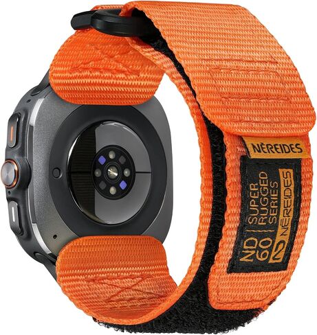 Watch Band Compatible with Samsung Galaxy Watch Ultra 47mm(2024) for Men Women, Rugged Nylon Woven Loop Sports Strap for Samsung Galaxy Watch Ultra Band in Saudi Arabia