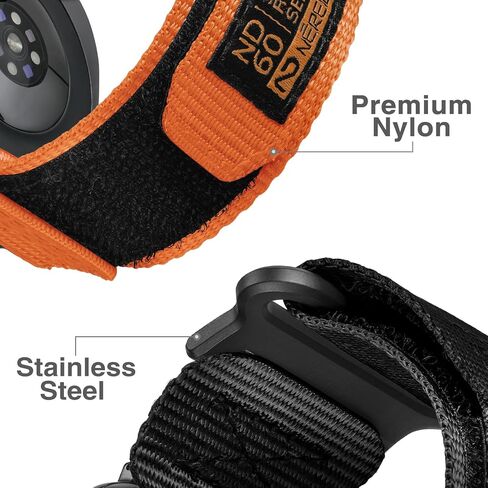 Watch Band Compatible with Samsung Galaxy Watch Ultra 47mm(2024) for Men Women, Rugged Nylon Woven Loop Sports Strap for Samsung Galaxy Watch Ultra Band in Saudi Arabia