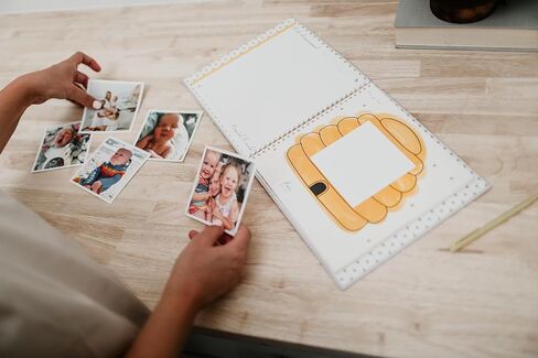 Lucy Darling Wildflower Meadow Theme Luxury Baby Memory Book - First Year Journal Album Photo Book To Capture Precious Memories - Keepsake Pregnancy Baby Record Book For Girl in Saudi Arabia