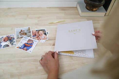 Lucy Darling Wildflower Meadow Theme Luxury Baby Memory Book - First Year Journal Album Photo Book To Capture Precious Memories - Keepsake Pregnancy Baby Record Book For Girl in Saudi Arabia