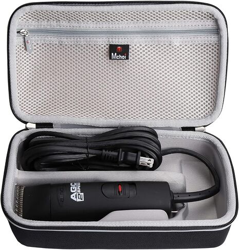 Mchoi Hard Portable Case Compatible with Andis UltraEdge Super 2-Speed Detachable Blade Professional Animal/Dog Grooming Clipper, Case Only in Saudi Arabia