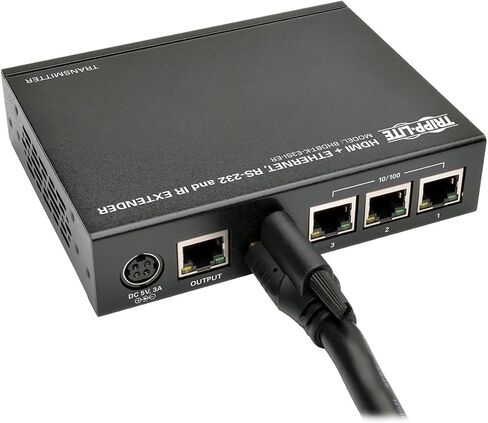 Tripp Lite HDBaseT HDMI Over Cat5e/6/6a Extender Kit w/Ethernet, Serial and IR Control, 1080p, Up to 500 ft. (BHDBT-K-E3SI-ER) in Saudi Arabia