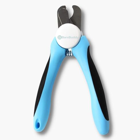 مقص أظافر الكلاب والقطط من BarxBuddy (شفرات تشذيب حادة مع واقي أمان) مثالية للكلاب الصغيرة والكبيرة والجراء والقطط in Kuwait