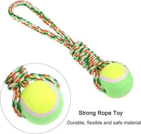 Alfie Pet - Emery Outdoor Interactive Hanging Bungee Tug Toys for Dogs to Exercise and Fun Solo Play in Kuwait