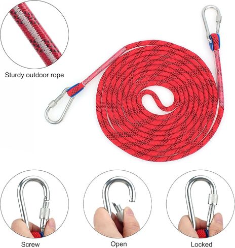 Alfie Pet - Emery Outdoor Interactive Hanging Bungee Tug Toys for Dogs to Exercise and Fun Solo Play in Kuwait