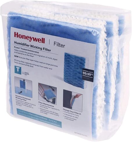 Honeywell Replacement Wicking Filter T, 3 pack, white, 3 Count in Saudi Arabia