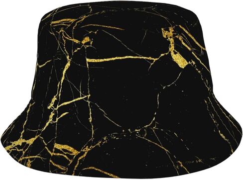 Starry Night Firefly Gothic Butterfly Bucket Hat Summer Packable Fisherman Cap Beach Travel Sun Hat for Unisex Men Women in Saudi Arabia