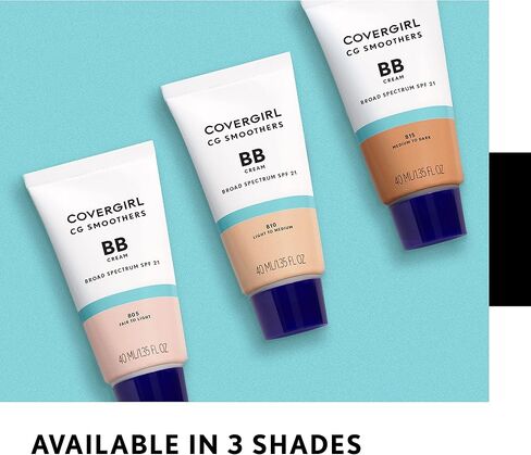 COVERGIRL SmoothersLightweight BB Cream Medium to Dark 815, 1.35 Ounce (packaging may vary) in Saudi Arabia