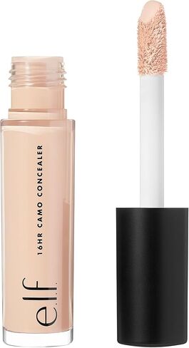 e.l.f. 16HR Camo Concealer, Full Coverage, Highly Pigmented Concealer With Matte Finish, Crease-proof, Vegan & Cruelty-Free, Deep Olive, 0.203 Fl Oz in Saudi Arabia