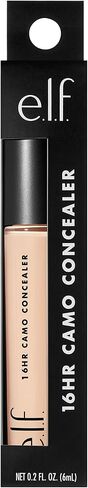 e.l.f. 16HR Camo Concealer, Full Coverage, Highly Pigmented Concealer With Matte Finish, Crease-proof, Vegan & Cruelty-Free, Deep Olive, 0.203 Fl Oz in Saudi Arabia
