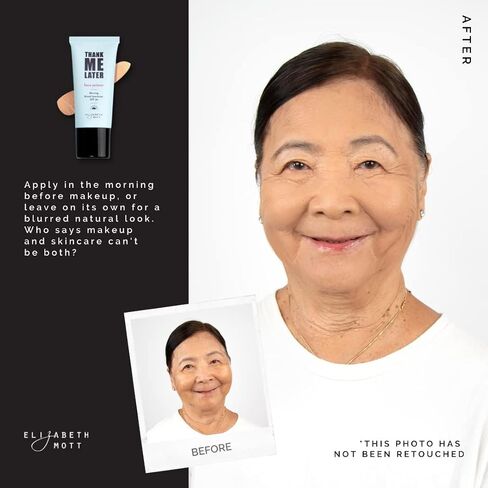 Elizabeth Mott Thank Me Later Face Primer - Mattifying Makeup Base Primer for Shine and Oil Control - Pore Minimizer and Hides Wrinkles and Fine Lines, 30g in Saudi Arabia