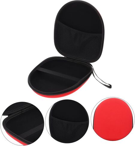 1 قطعة حقيبة تخزين سماعة الرأس سماعات فوق الأذن سماعات رأس سدادة الأذن سماعات صلبة حقيبة حمل سماعة رأس محمولة بسحاب حقيبة سماعة رأس حقيبة إيفا in Kuwait