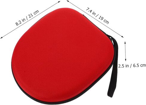 1 قطعة حقيبة تخزين سماعة الرأس سماعات فوق الأذن سماعات رأس سدادة الأذن سماعات صلبة حقيبة حمل سماعة رأس محمولة بسحاب حقيبة سماعة رأس حقيبة إيفا in Kuwait