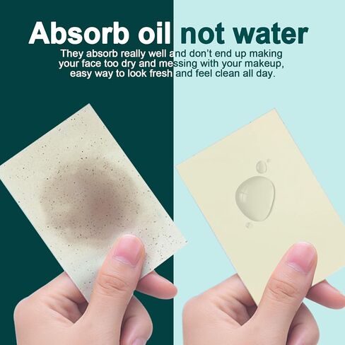 Teenitor 1000 Counts Oil Absorbing Sheets, Oil Blotting Paper, Oil Absorbing Tissues, Face Facial Natural Oil Control Film Blotting for Oily Skin Care Men Women-Jasmine in Saudi Arabia