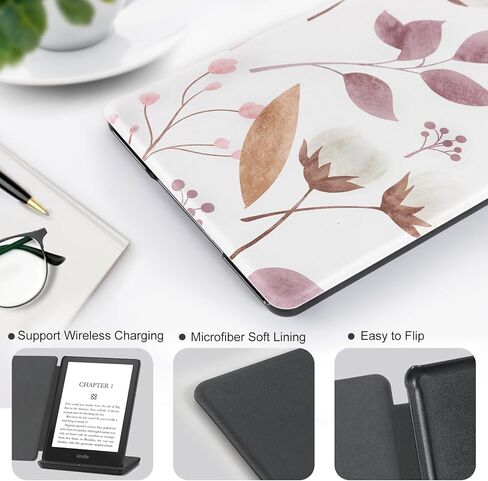 حافظة CoBak لجهاز Kindle Paperwhite - غطاء جلد PU جديد تمامًا مع ميزة التنبيه التلقائي للنوم لجهاز Kindle Paperwhite Signature Edition وKindle Paperwhite الجيل الحادي عشر 2021 in Saudi Arabia