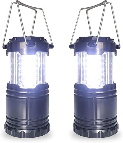 2 حزمة مصباح خيمة الميدان 30LED مصباح التخييم في الهواء الطلق السوبر مشرق مصباح خيمة المخيم لانقطاع التيار الكهربائي المنزل الطوارئ التخييم المشي لمسافات طويلة إعصار in Saudi Arabia
