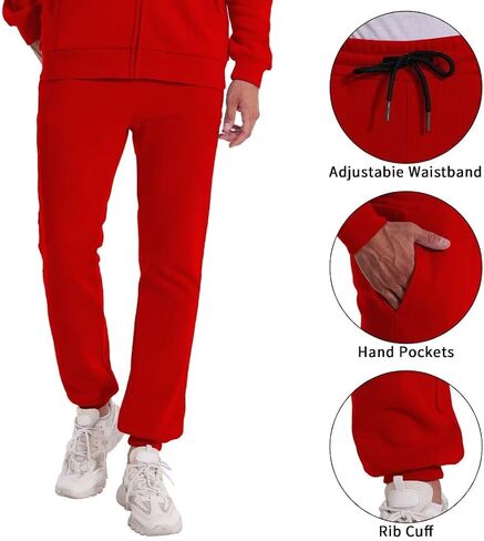 AKsit Men's Sweatsuit 2 Piece Hoodie Tracksuit Set Jogging Suits Outfit Casual Wear Activewear Zip Tracksuit Sports Set City Black Grey Camo M in Saudi Arabia