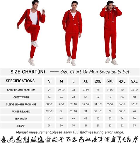 AKsit Men's Sweatsuit 2 Piece Hoodie Tracksuit Set Jogging Suits Outfit Casual Wear Activewear Zip Tracksuit Sports Set City Black Grey Camo M in Saudi Arabia