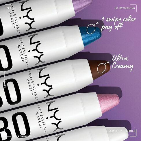 NYX PROFESSIONAL MAKEUP Jumbo Eye Pencil, Eyeshadow & Eyeliner Pencil - Iced Mocha in Saudi Arabia