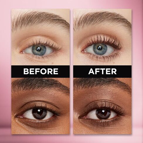L'Oreal Paris Voluminous Makeup Lash Paradise Mascara, Black Brown, 0.25 Fl Oz (Pack of 1) Packaging May Vary in Saudi Arabia