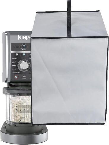 Ice Cream Maker Cover Heavy Duty Heat-resistant Waterproof Dust Protective Frozen Treat Maker Cover Case Compatible for Ninja CREAMi Deluxe Ice Cream Maker NC501/ NC301/ NC299AMZ in Kuwait