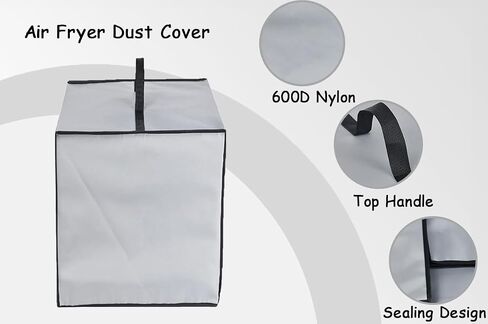 Ice Cream Maker Cover Heavy Duty Heat-resistant Waterproof Dust Protective Frozen Treat Maker Cover Case Compatible for Ninja CREAMi Deluxe Ice Cream Maker NC501/ NC301/ NC299AMZ in Kuwait