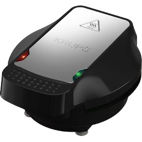 KRUPS Simply Round Waffle Maker, 4 inches