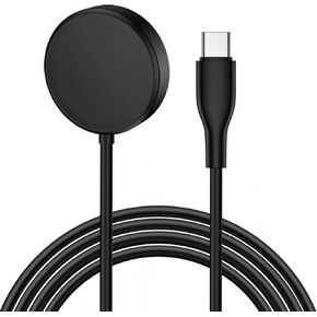 Samsung Watch Charger Magnetic Fast Charging Pad for Samsung Galaxy Watch 7/6/6 Classic/5/5 Pro/4/4 Classic/3/Active 2/Active,Wireless USB C Charger with 3FT Type C Charging Cables for Galaxy Watch