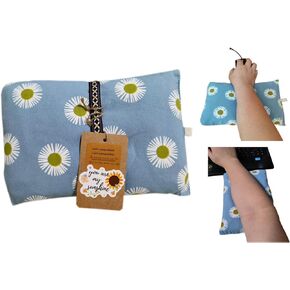 Elbow Pad for Desk Computer Keyboard Wrist Rest Mouse Wrist Rest Pad 100% Cotton Bag Friendly Skin Care Comfortable Desk Elbow Rest Pad Soft Cute Arm Rest Pad 2 Pack