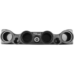 DS18 TJ-SBAR/BK TJ Wrangler Overhead Sound Bar System - Will Accommodate 4X 6.5 Speakers, 2X 1.75 Tweeters (Black)