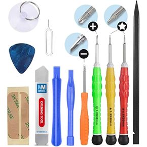 MMOBIEL 13 in 1 Complete Premium Repair Opening Tool Kit Screwdriver Set compatible with various smartphones
