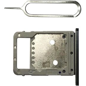 FainWan SIM Card Tray+Micro SD Card Tray Holder Slot Replacement Parts for Galaxy S7 SM-T870 SM-T875 The Models (Black)