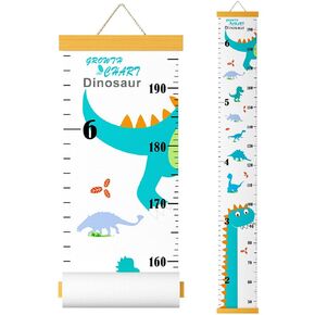 Update Mermaid Kids Growth Chart Wood Baby Kids Growth Chart for Wall Canvas Height Measurement Ruler from Toddler Removable Height Measurement for Wall Hanging Child's Nursery Room Decor