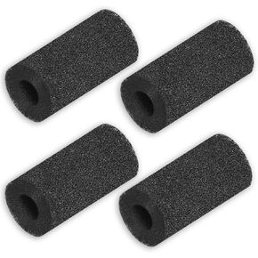 Sliverdew Pre-Filter Sponge Aquarium Filter 0.8" Intake Cover Intake Sponge Foam Roll for Aquarium Fish Tank, 4Pcs
