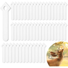 50PCS Deer Scent Drag, Strong Absorbing Deer Urine Wick for Buck Pee Wick, Deer Scent Drags for Buck Urine Absorbing Wick