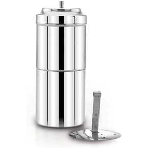 IBLAY Stainless Steel Cup Portable Coffee Maker South Indian Filter Coffee Maker (Coffee Filter 200 ML)