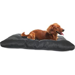 Chew Proof Dog Crate Pad 41 Inch,Large Dog Crate Pad 41×27 Chew Proof Washable,Durable Crate Mat for Chewers for Kennel Strong Tough Chewable Scratch Proof Dogs Pads Black