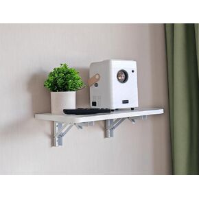 Folding Wall Projector Shelf, Projector Wall Mounted Folding Floating Shelf, Cable Box Wall Mounted Panel, Router Rack, Projector Bracket Accessories